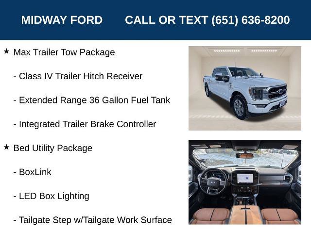 Certified 2023 Ford F150 Platinum w/ Equipment Group 701A High AWD/4WD image 13