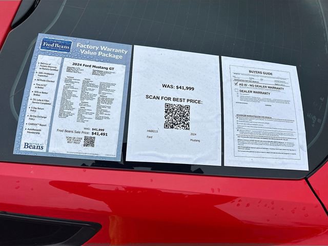 Certified 2024 Ford Mustang GT image 33