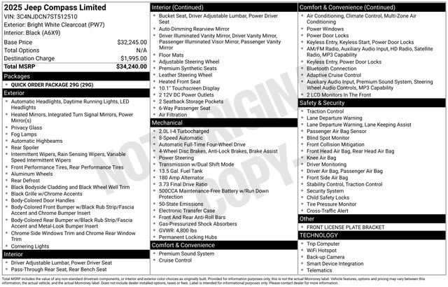 Used 2025 Jeep Compass Limited image 14