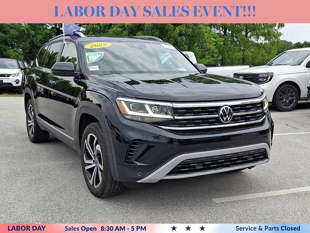 Used 2022 Volkswagen Atlas SEL AWD/4WD image 2