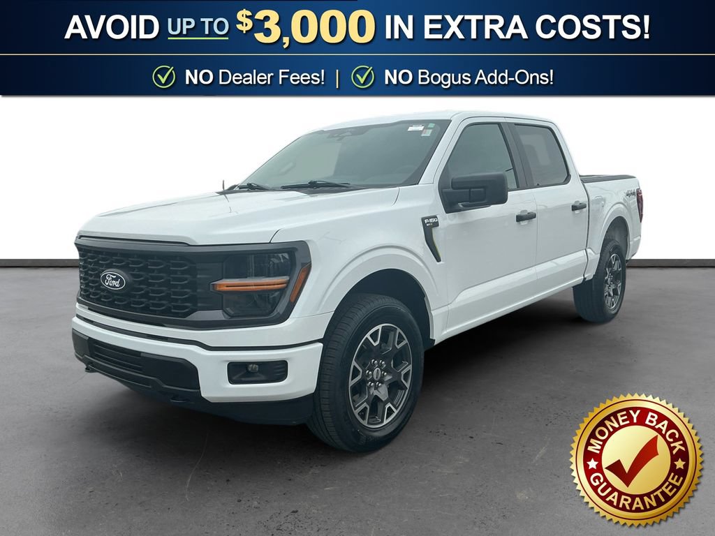 Certified 2025 Ford F150 STX w/ Equipment Group 200A AWD/4WD 360° Tour
