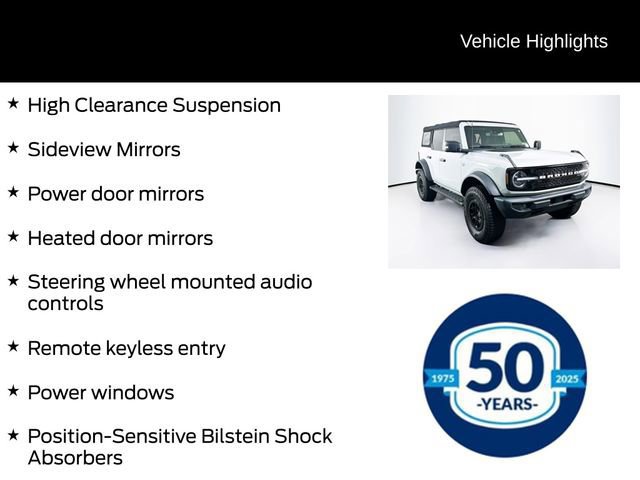 Certified 2022 Ford Bronco Wildtrak image 21