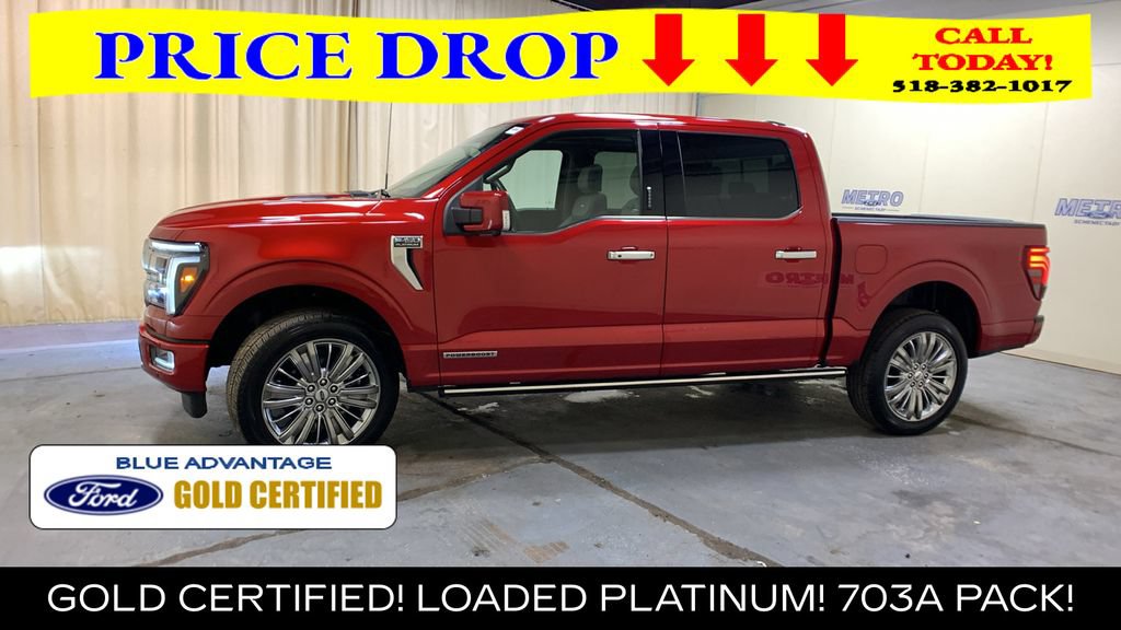 Certified 2024 Ford F150 Platinum w/ Equipment Group 703A Plus AWD/4WD image 6