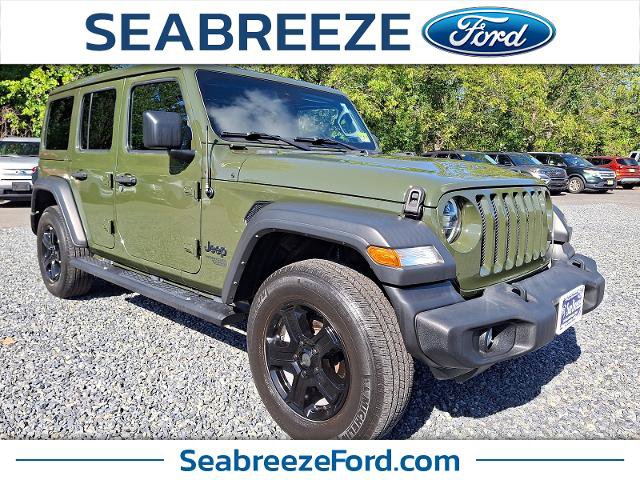 Used 2021 Jeep Wrangler Unlimited Sport w/ Sun And Sound Package