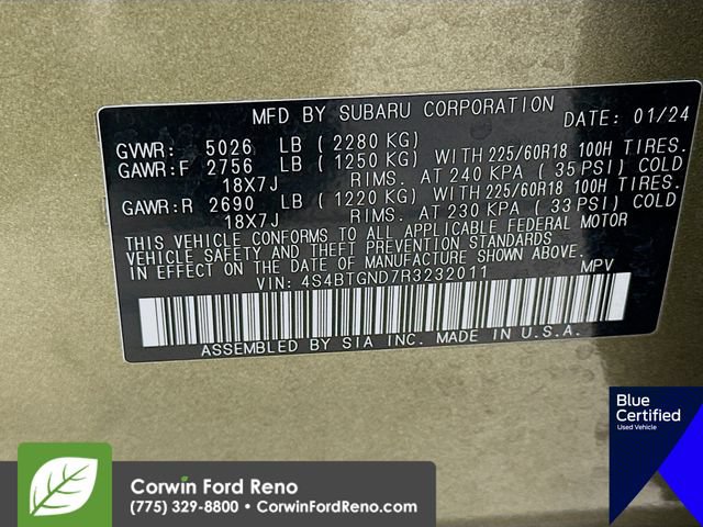 Used 2024 Subaru Outback Limited XT AWD/4WD image 38