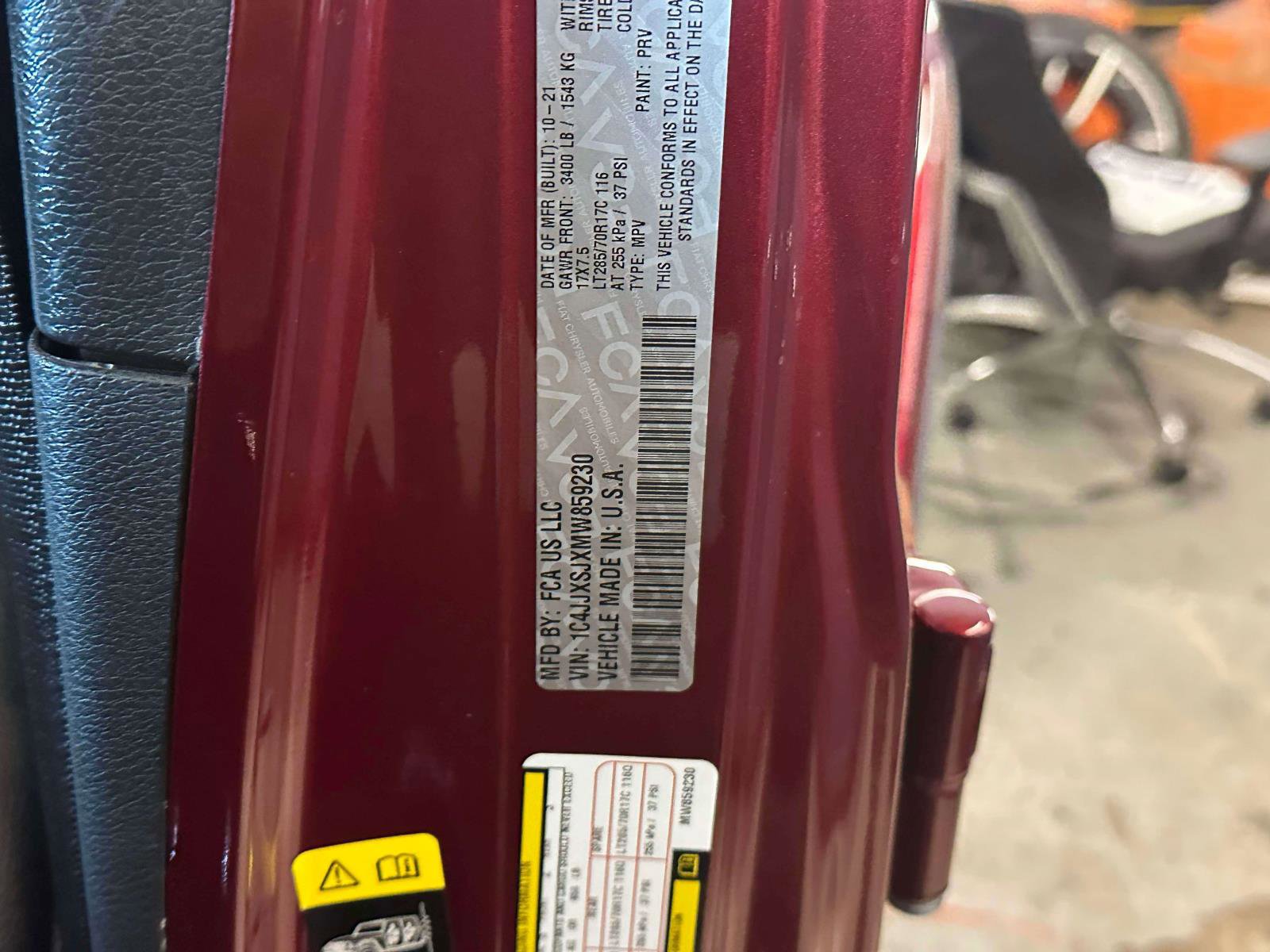 Used 2021 Jeep Wrangler Unlimited Rubicon w/ Trailer Tow Package image 17