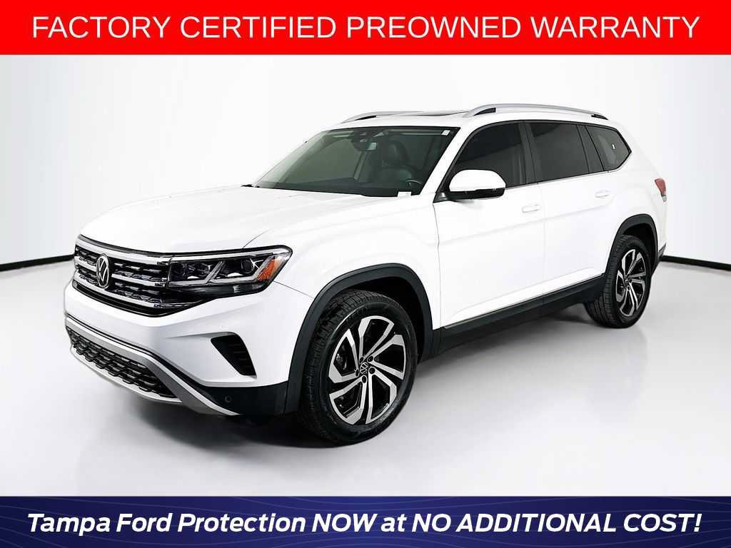 Used 2022 Volkswagen Atlas SEL AWD/4WD image 1