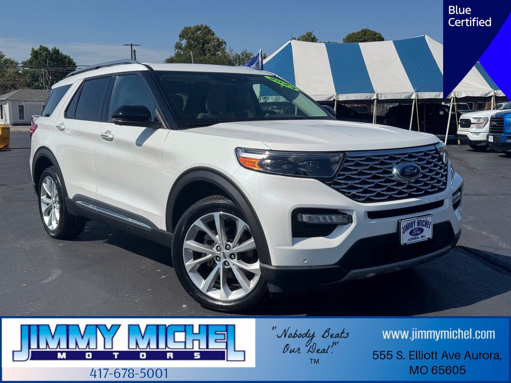 Certified 2023 Ford Explorer Platinum w/ Technology Package