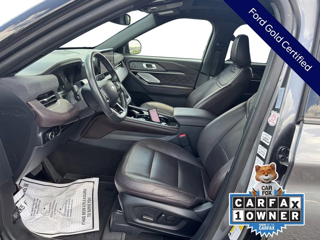 Certified 2025 Ford Explorer Platinum w/ LUX Leather Package AWD/4WD image 13
