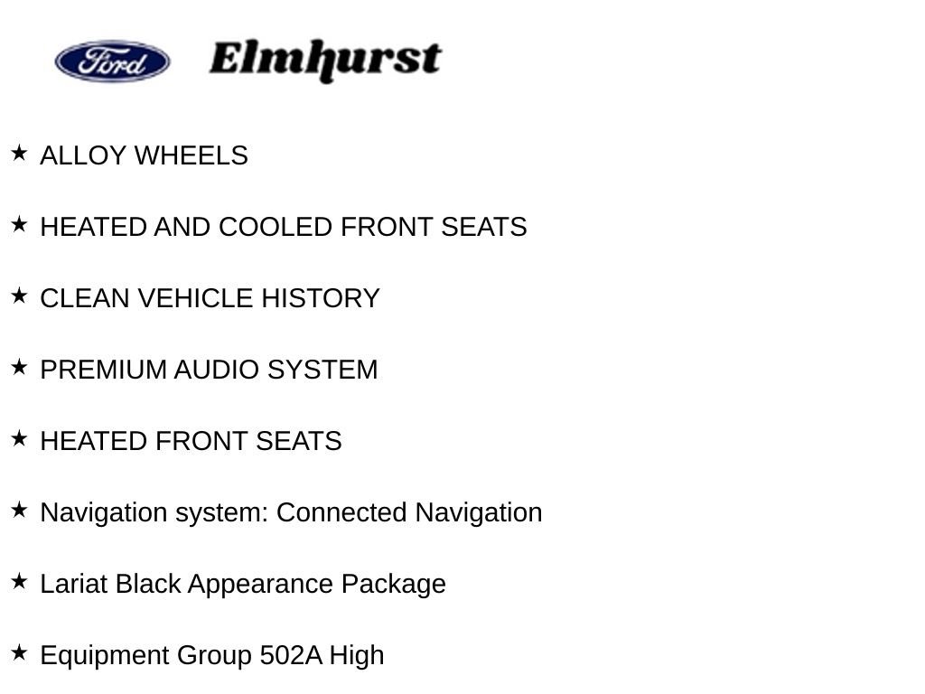 Certified 2024 Ford F150 Lariat w/ Equipment Group 502A High AWD/4WD image 10