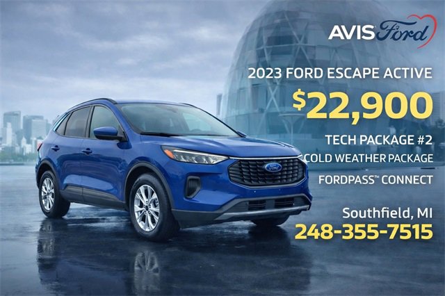 Certified 2023 Ford Escape Active w/ Tech Pack #2 image 1