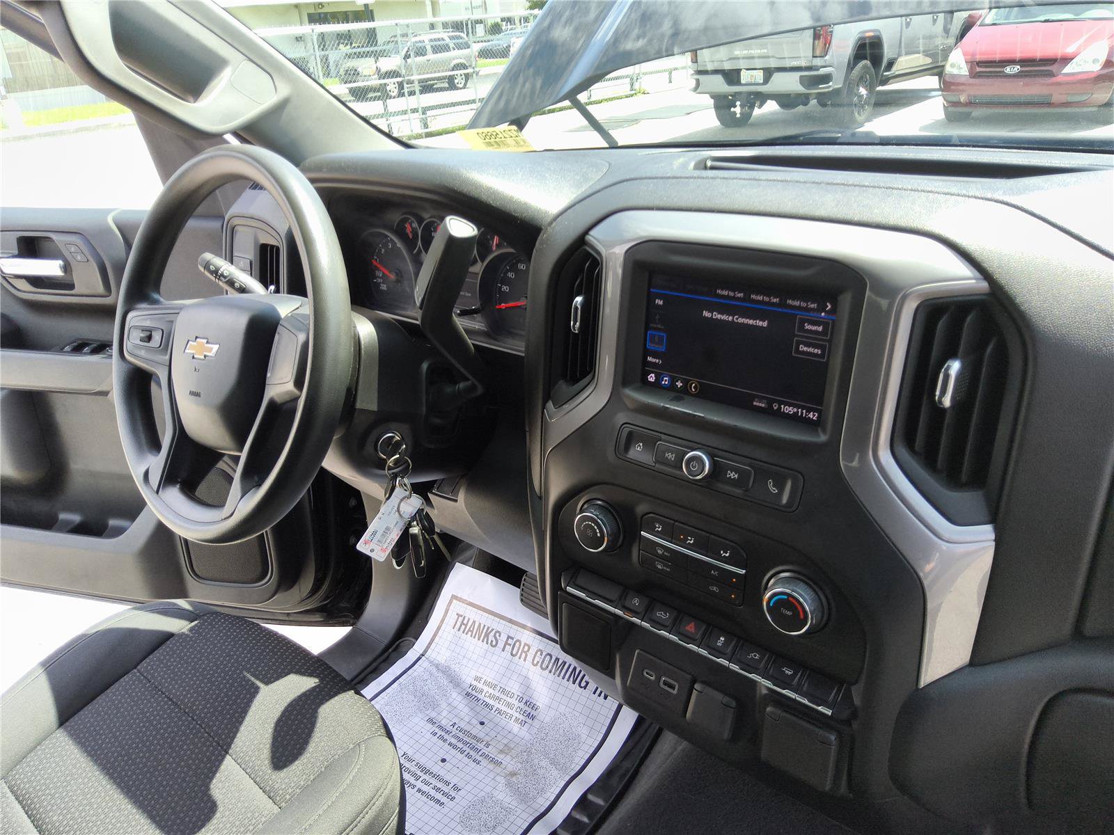 Used 2021 Chevrolet Silverado 1500 Custom w/ LPO, Dark Essentials Package RWD image 29