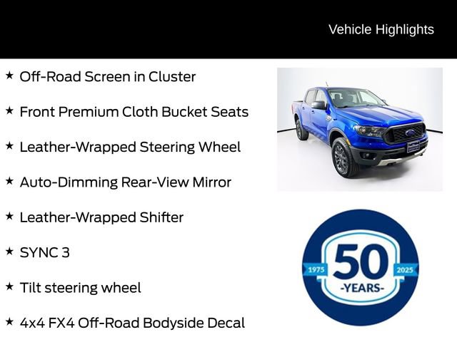 Certified 2020 Ford Ranger XLT w/ Equipment Group 302A Luxury image 16