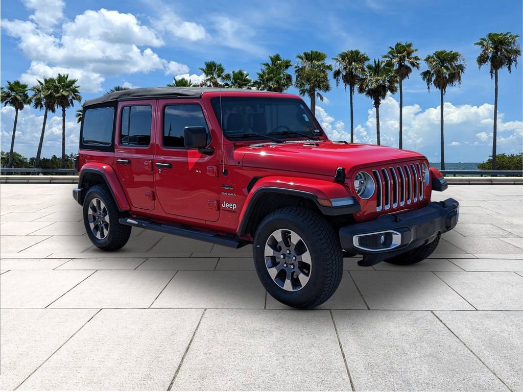 Used 2019 Jeep Wrangler Unlimited Sahara w/ Dual Top Group AWD/4WD image 1