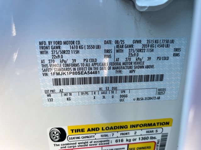 Certified 2025 Ford Expedition Max King Ranch AWD/4WD image 11