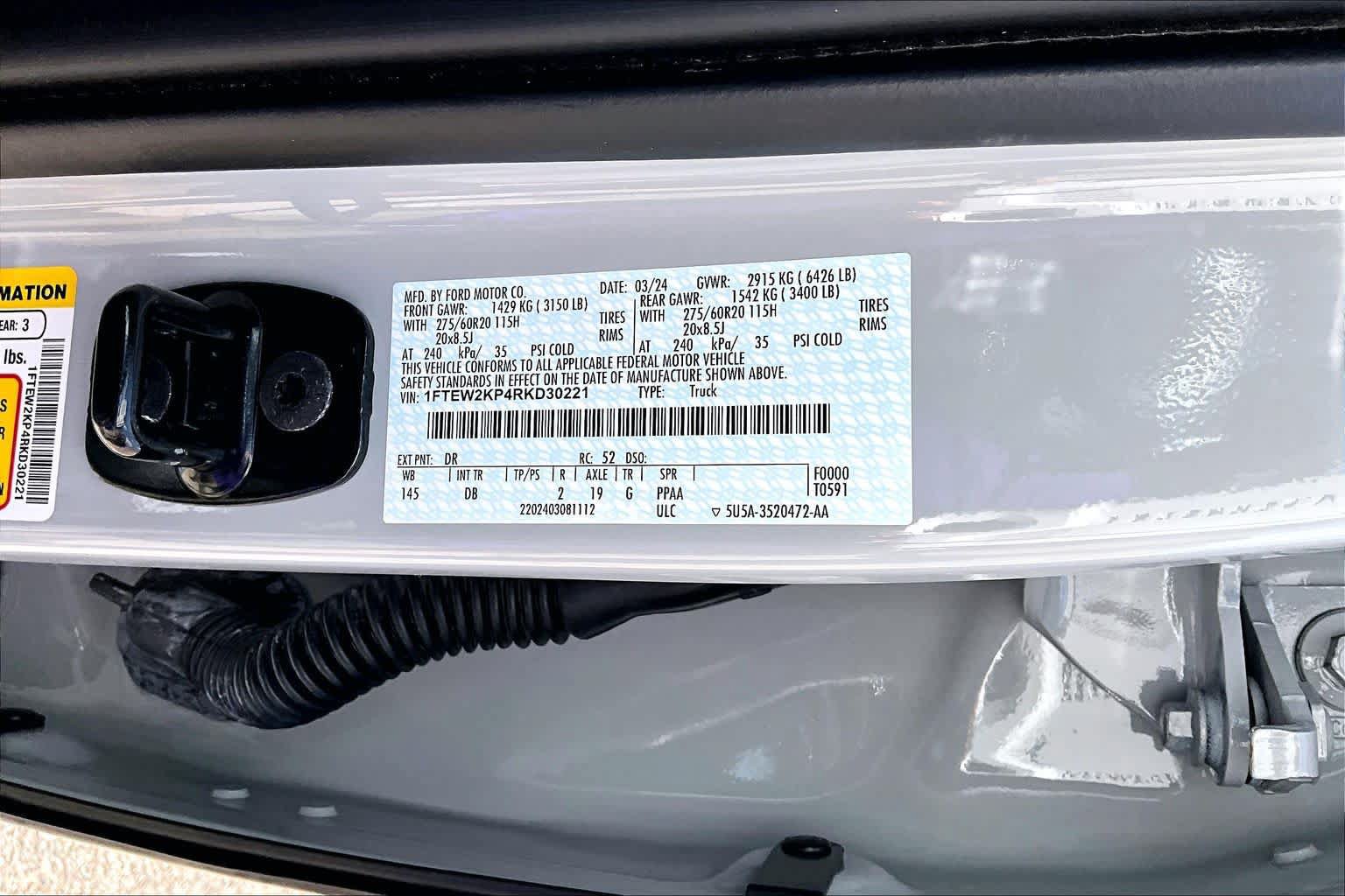 Certified 2024 Ford F150 STX RWD image 34