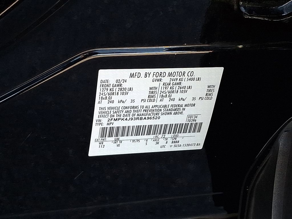 Certified 2024 Ford Edge SEL AWD/4WD image 25