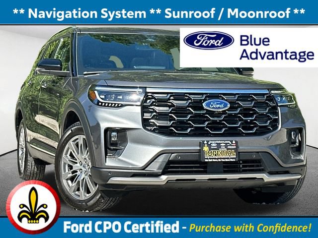 Certified 2026 Ford Explorer Platinum