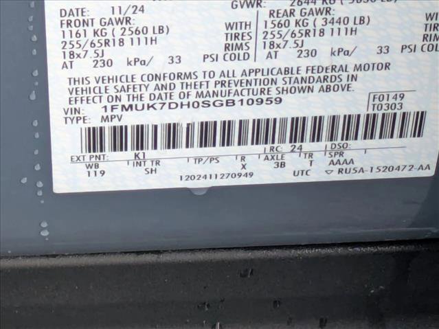Certified 2025 Ford Explorer Active w/ Active Comfort Package RWD image 22