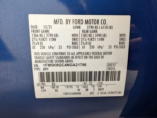 Certified 2022 Ford Explorer ST w/ ST High-Performance Pack image 9