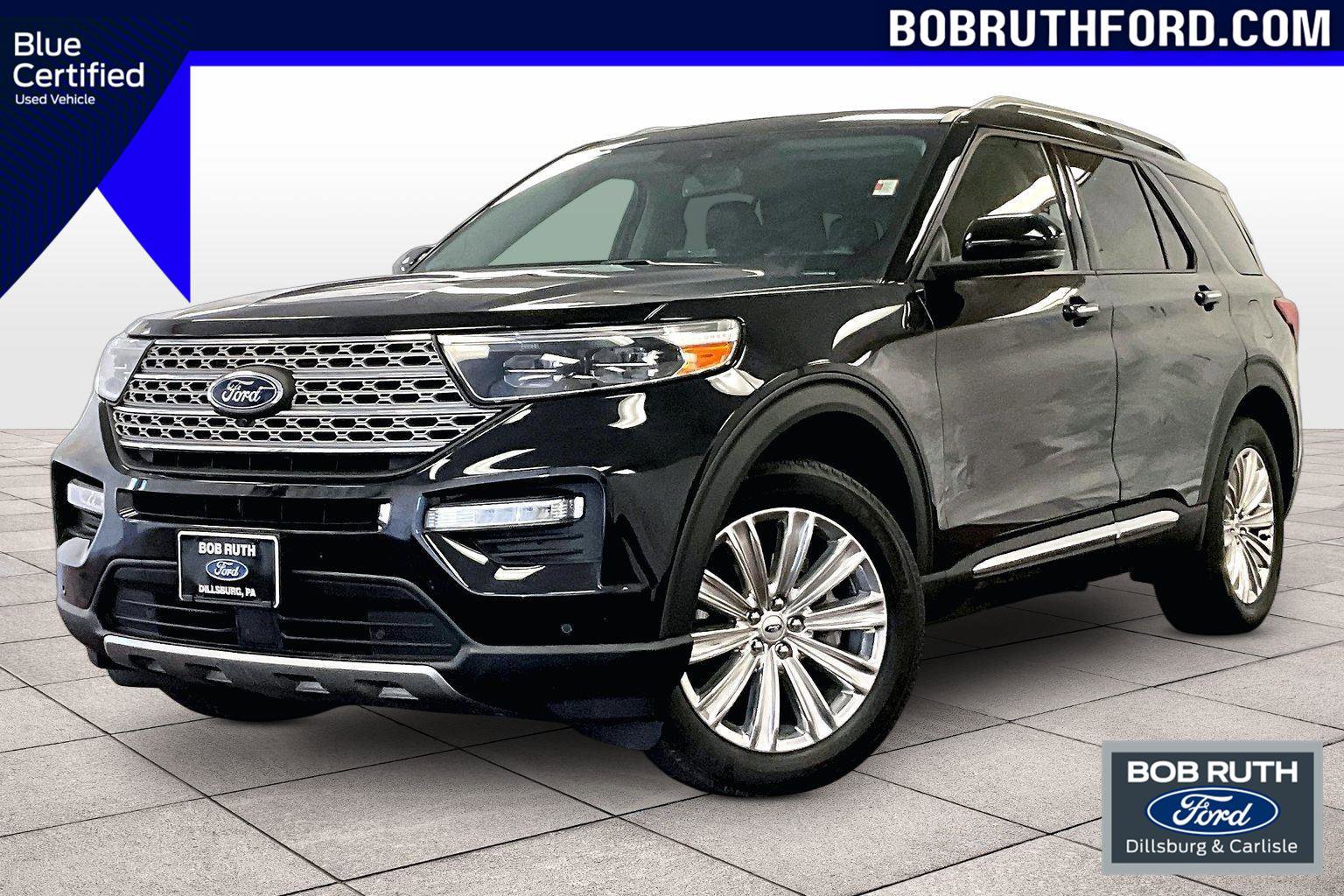 Certified 2022 Ford Explorer Limited w/ Limited Technology Package image 1