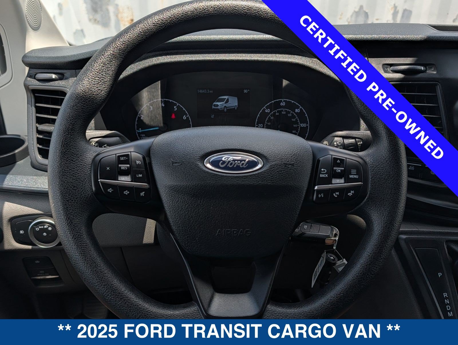 Certified 2025 Ford Transit 250 Low Roof w/ Exterior Upgrade Package RWD image 24