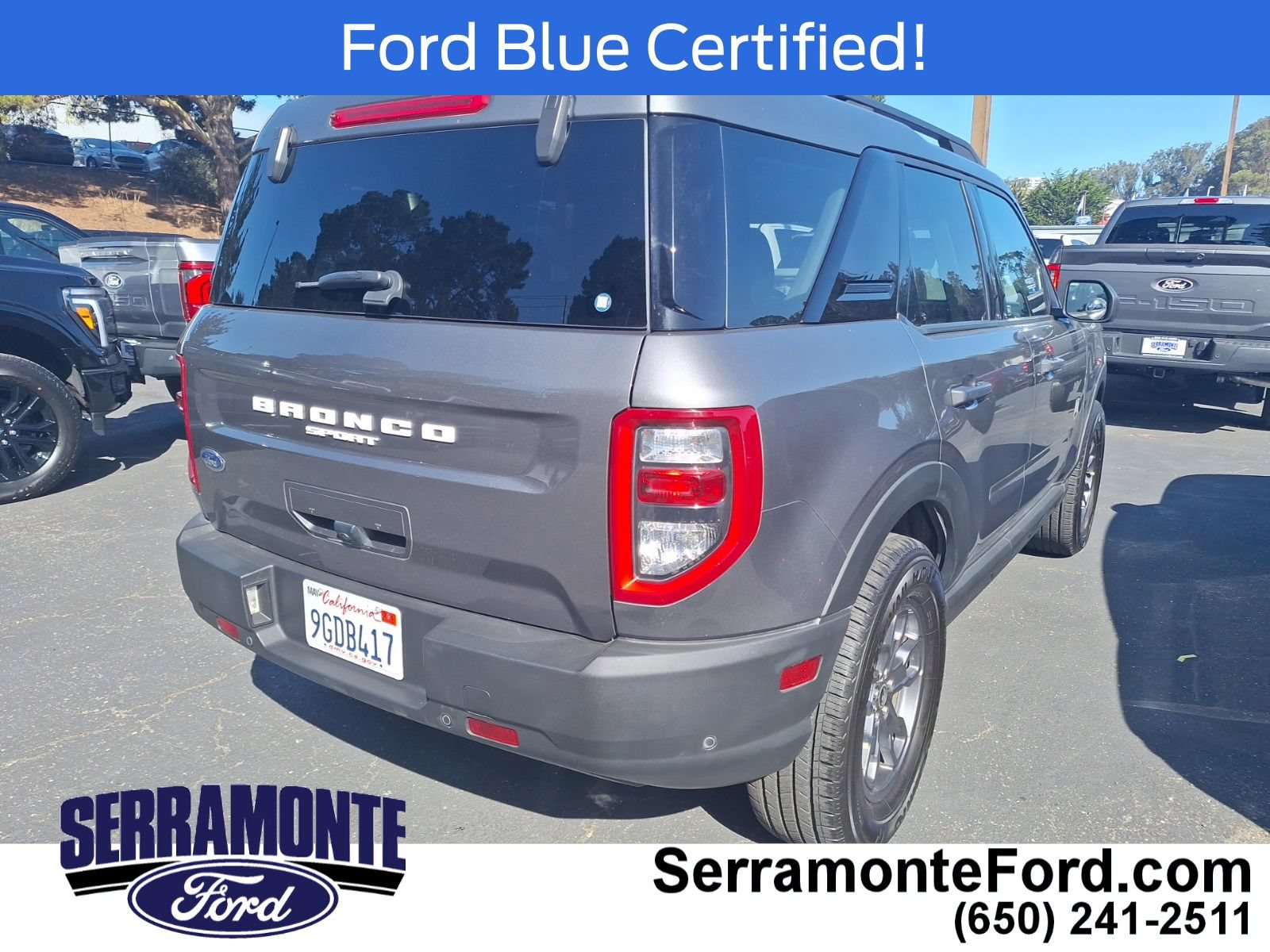 Certified 2023 Ford Bronco Sport Big Bend w/ Convenience Package AWD/4WD image 7