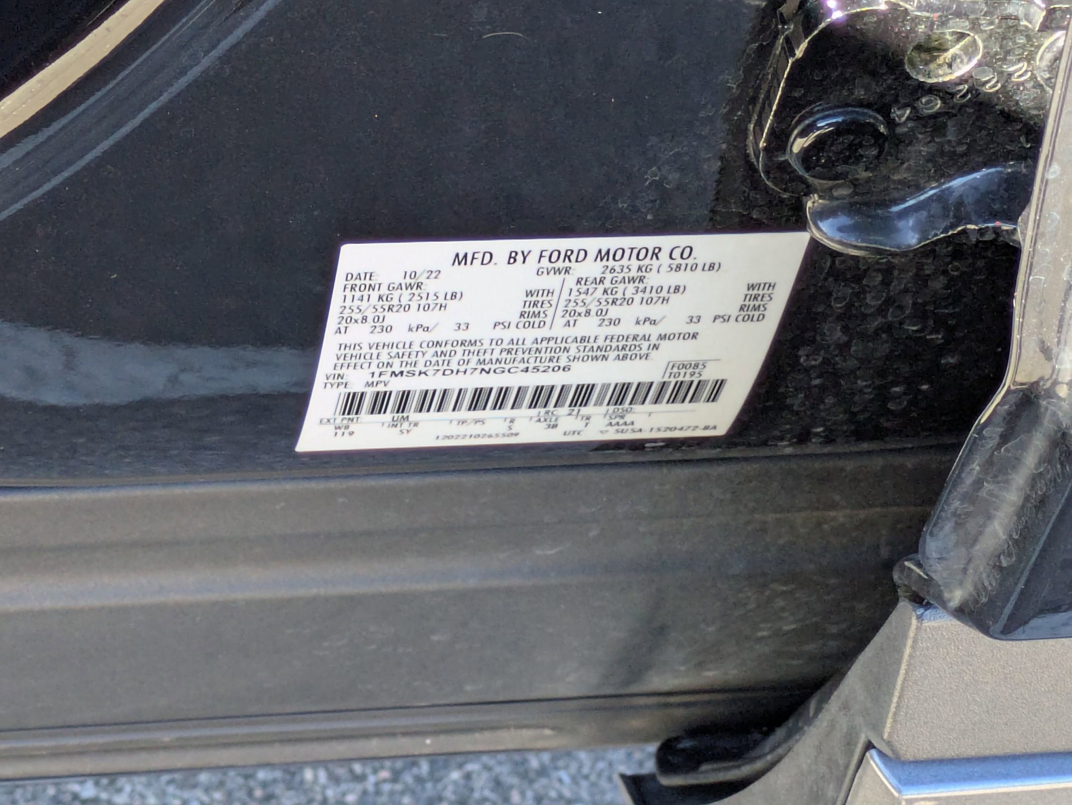 Certified 2022 Ford Explorer XLT w/ Equipment Group 202A image 46