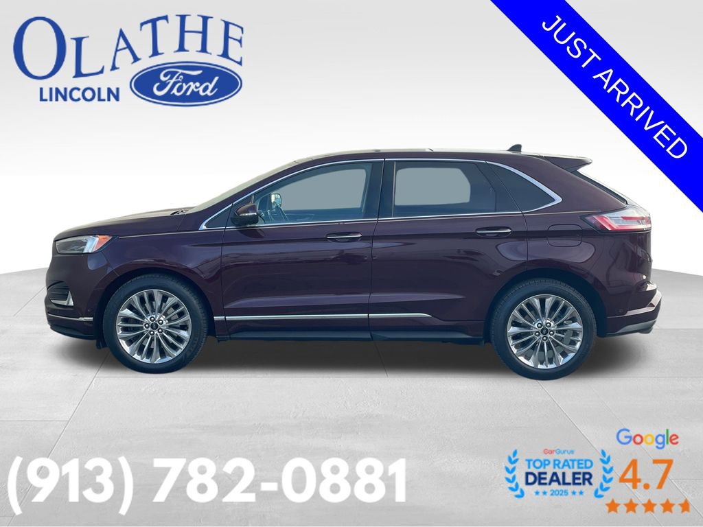 Certified 2021 Ford Edge Titanium w/ Equipment Group 301A image 2