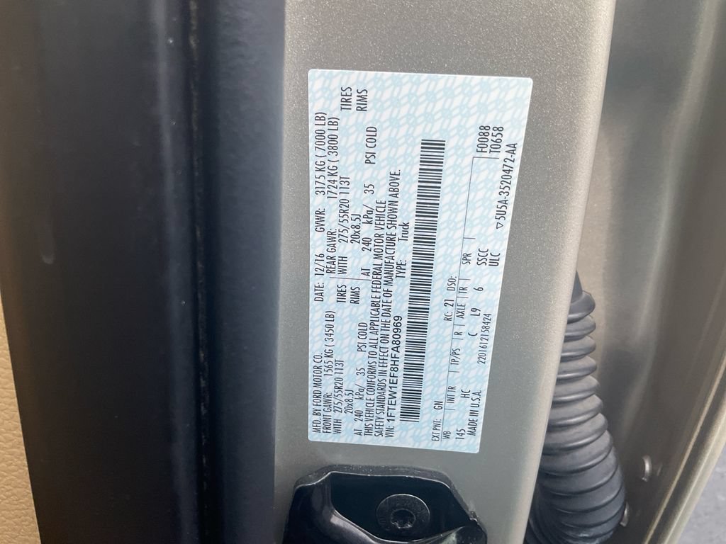 Certified 2017 Ford F150 Lariat AWD/4WD image 18