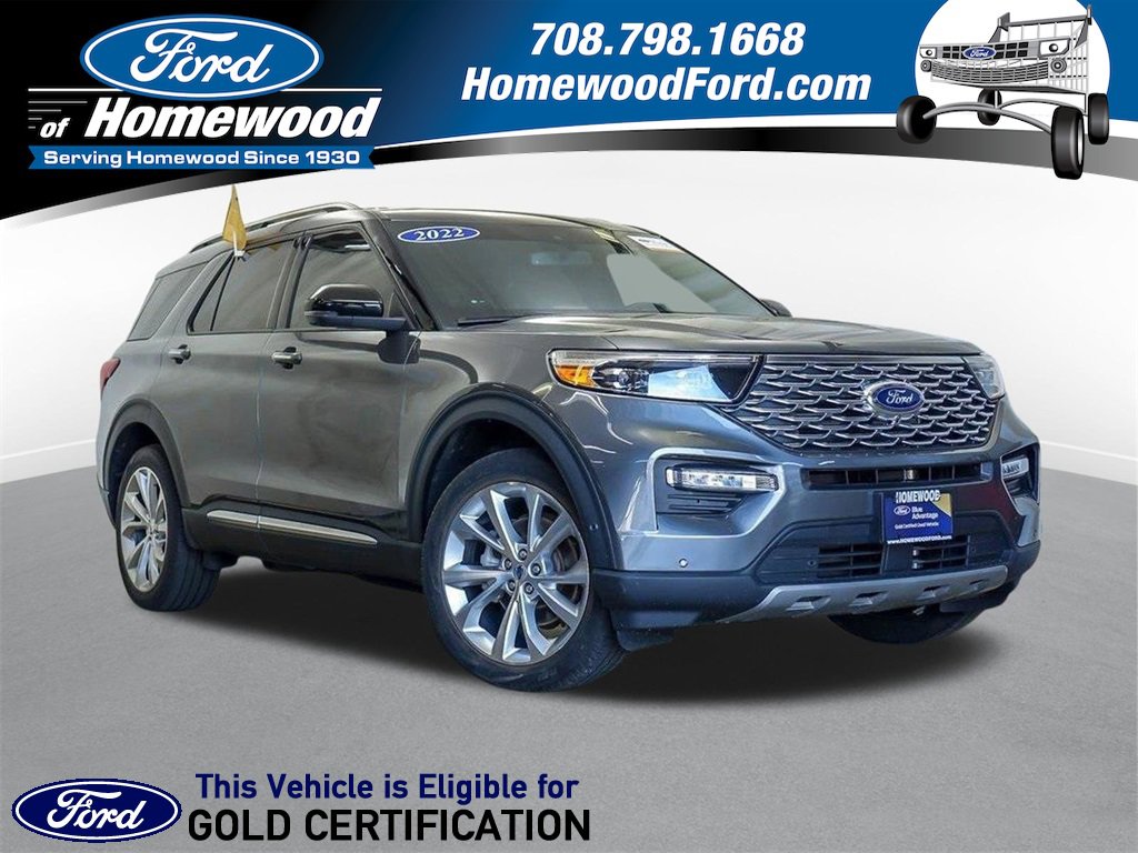Certified 2022 Ford Explorer Platinum w/ Equipment Group 601A video 1