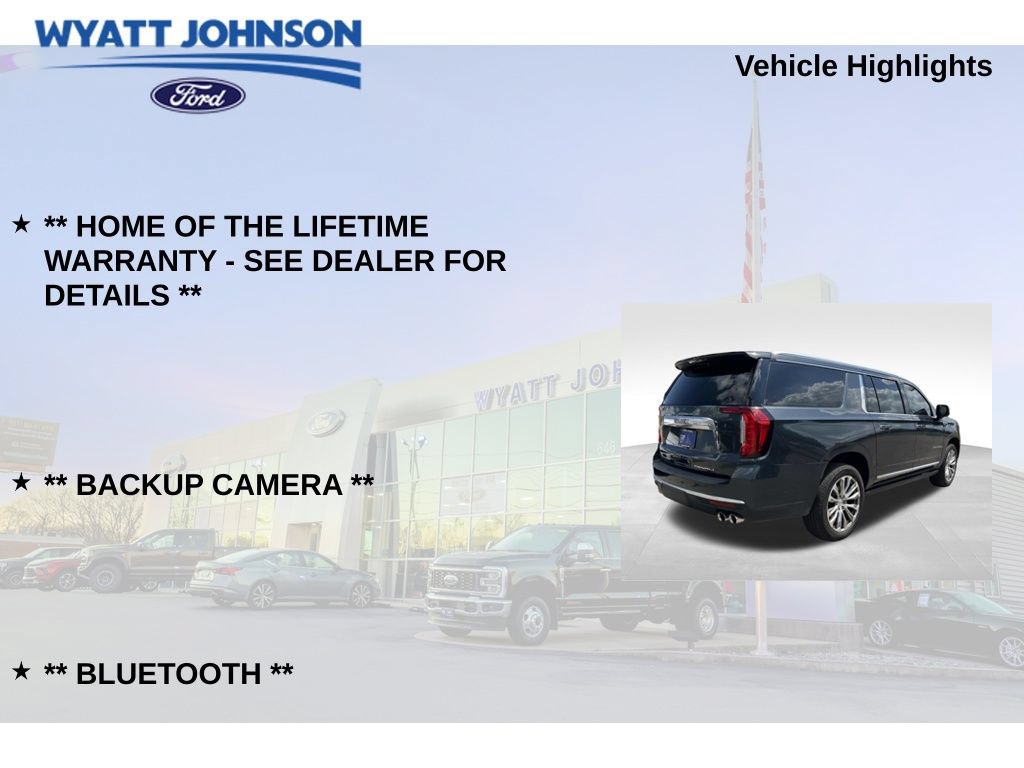 Used 2021 GMC Yukon XL Denali w/ Denali Premium Package RWD image 5