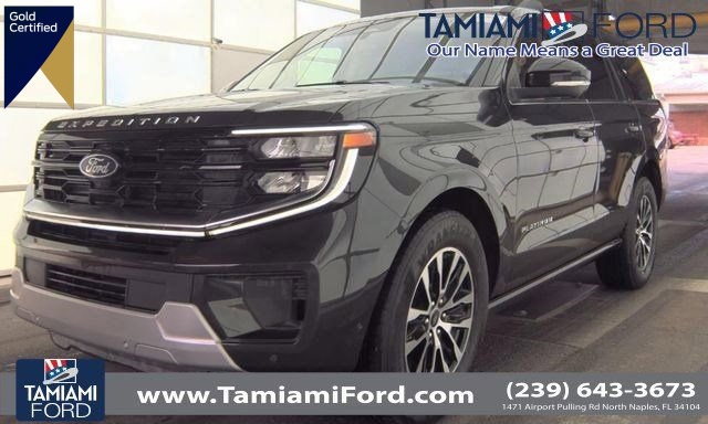 Certified 2025 Ford Expedition Platinum