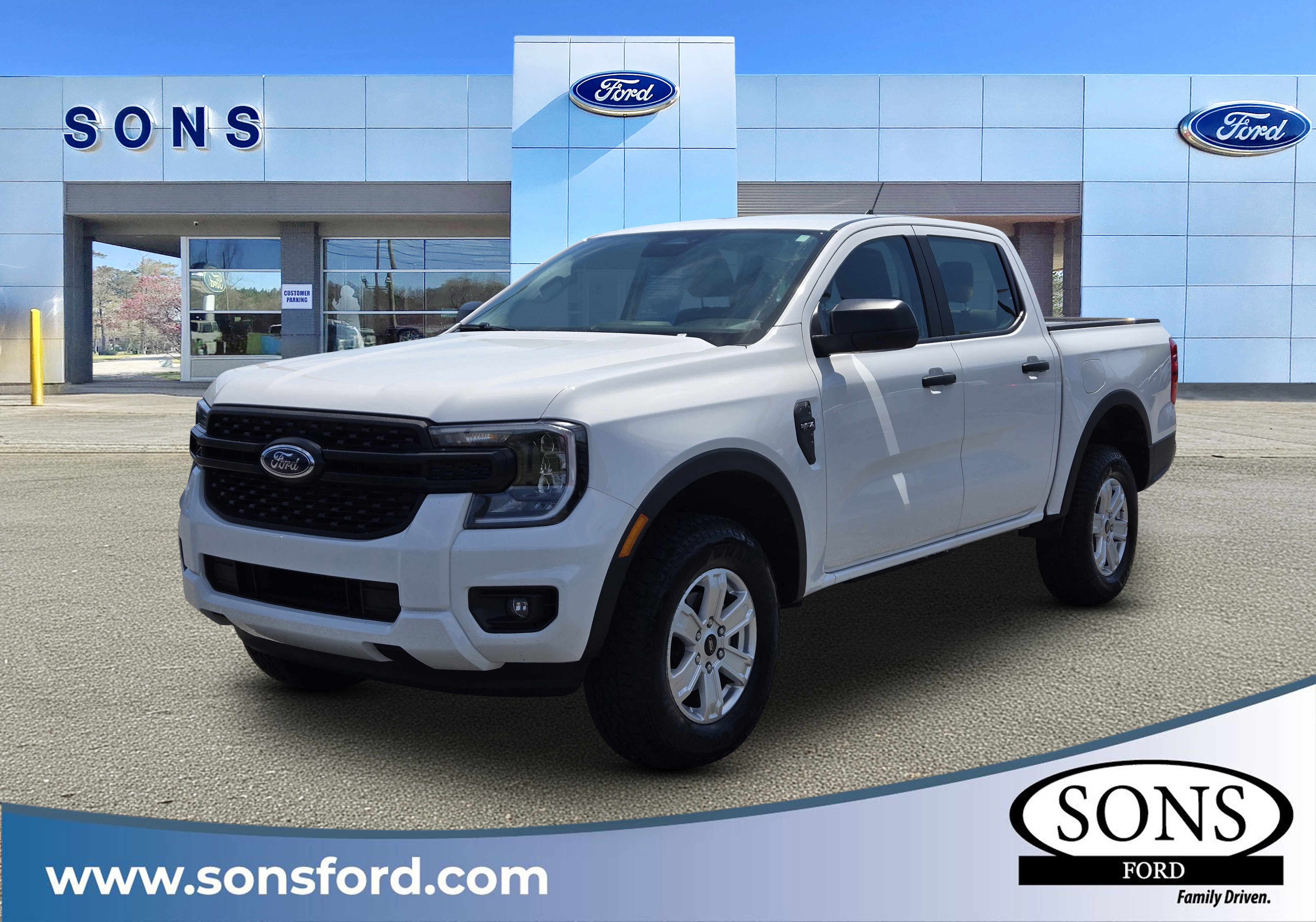 Certified 2025 Ford Ranger XL w/ Trailer Tow Package