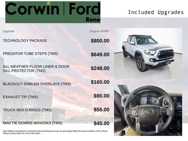 Used 2021 Toyota Tacoma TRD Off-Road w/ Technology Package image 10