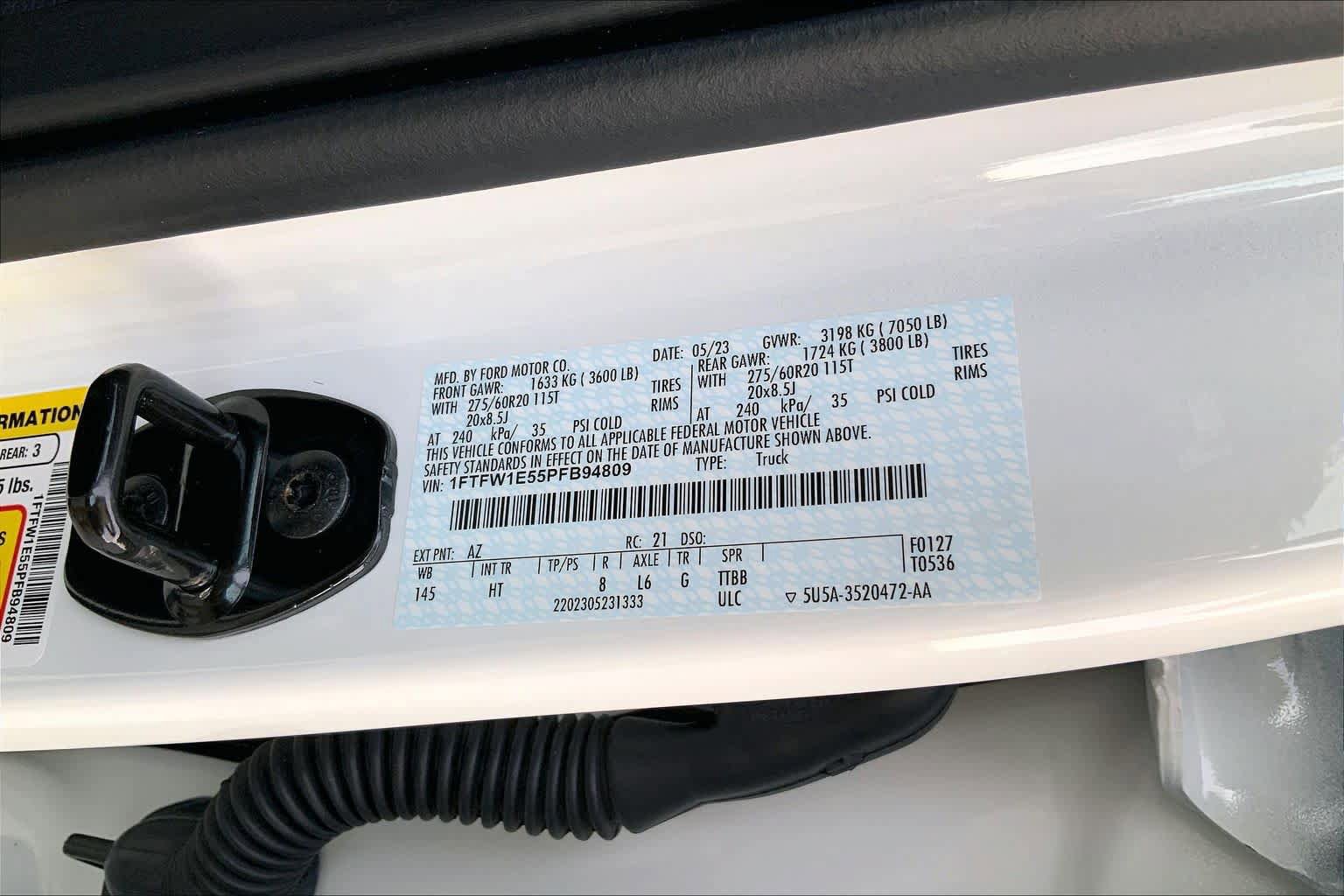 Certified 2023 Ford F150 Lariat w/ Equipment Group 502A High AWD/4WD image 29