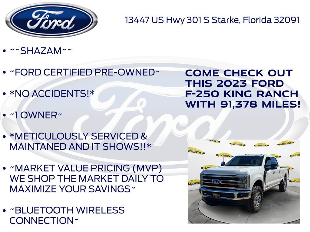 Certified 2023 Ford F250 King Ranch w/ Chrome Package AWD/4WD image 6