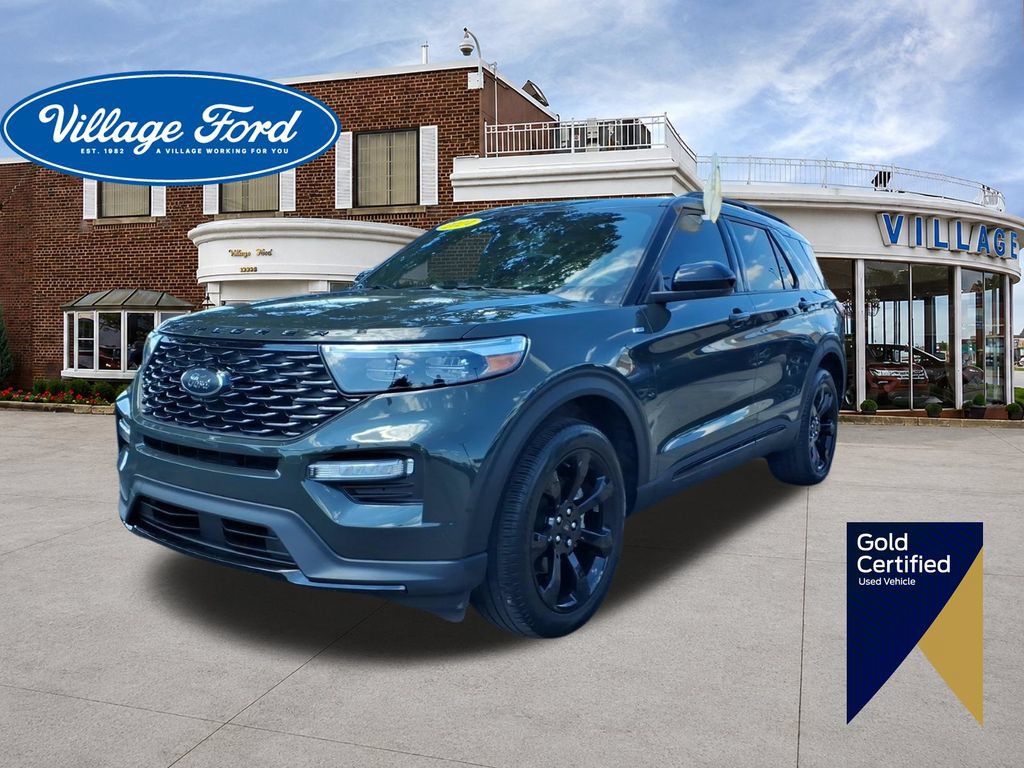 Certified 2024 Ford Explorer ST-Line w/ Class IV Trailer Tow Package