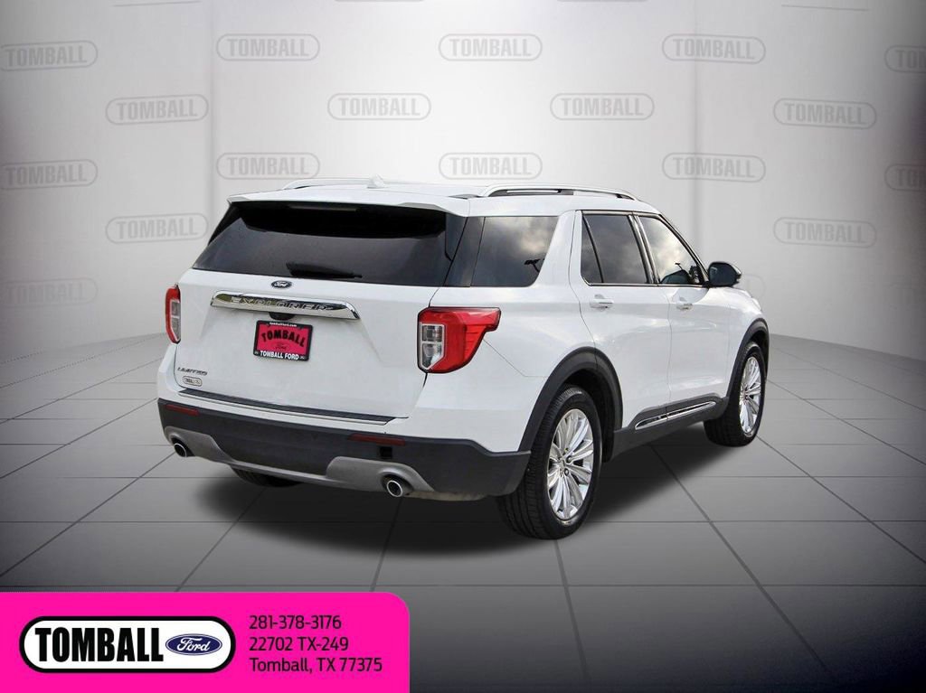 Certified 2022 Ford Explorer Limited w/ Limited Technology Package RWD image 5