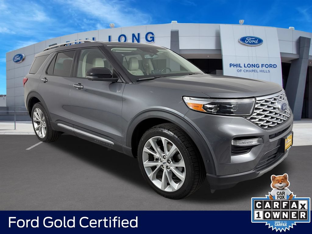 Certified 2021 Ford Explorer Platinum w/ Equipment Group 601A