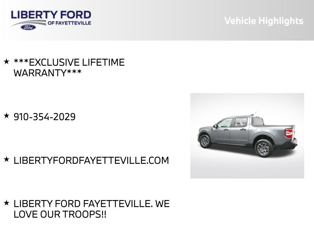 Certified 2025 Ford Ranger XLT w/ Equipment Group 301A High RWD image 5