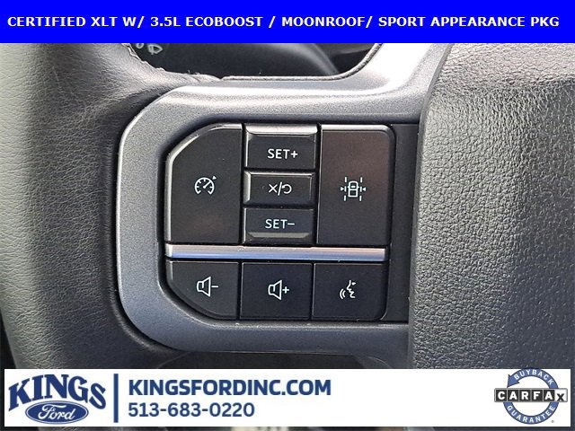 Certified 2023 Ford F150 XLT w/ Equipment Group 302A High image 18