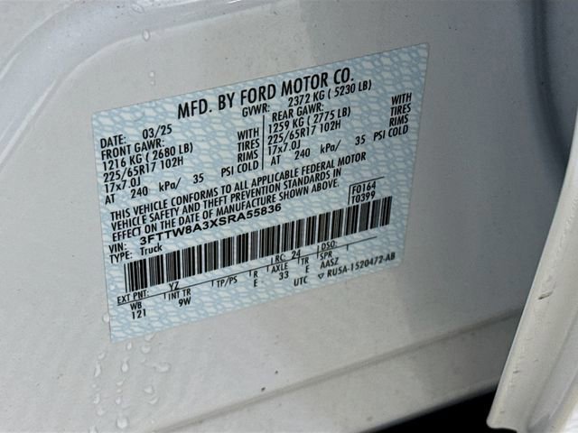 Certified 2025 Ford Maverick XL image 34