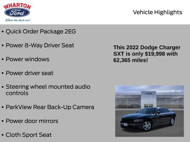 Used 2022 Dodge Charger SXT image 9