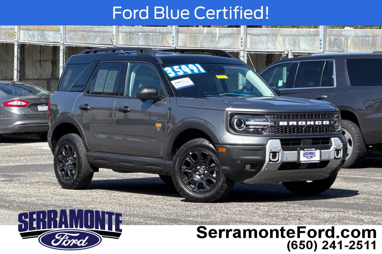 Certified 2025 Ford Bronco Sport Badlands AWD/4WD image 2