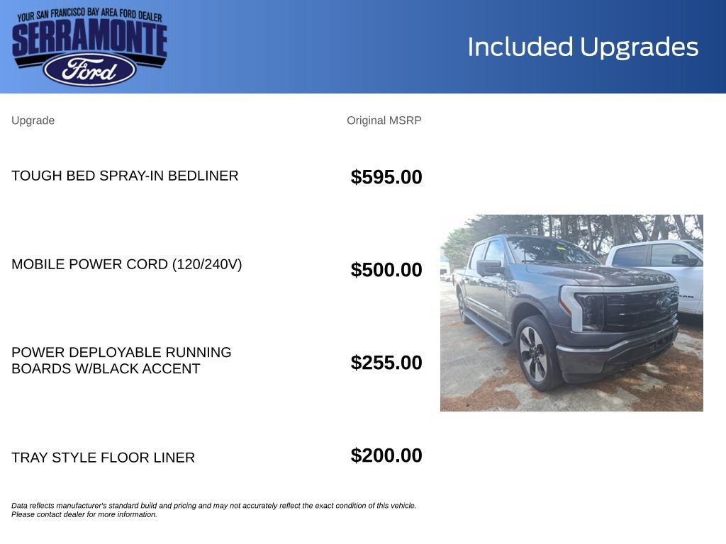 Certified 2023 Ford F150 Lightning Platinum AWD/4WD image 22