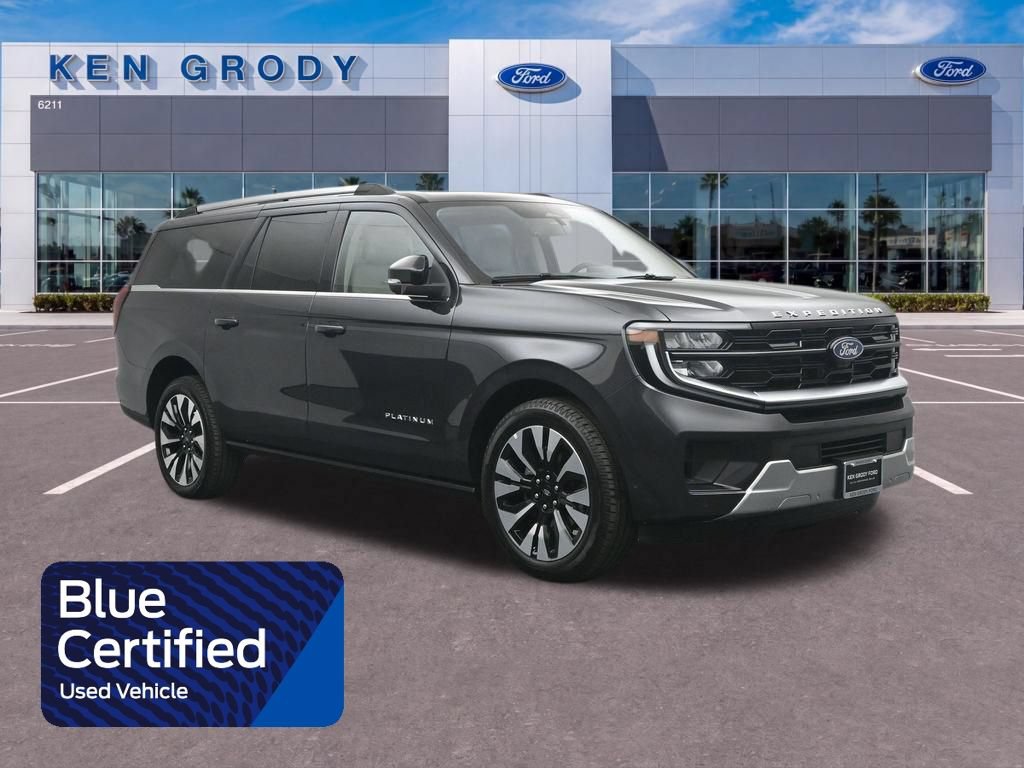 Certified 2025 Ford Expedition Max Platinum w/ Driver's Package