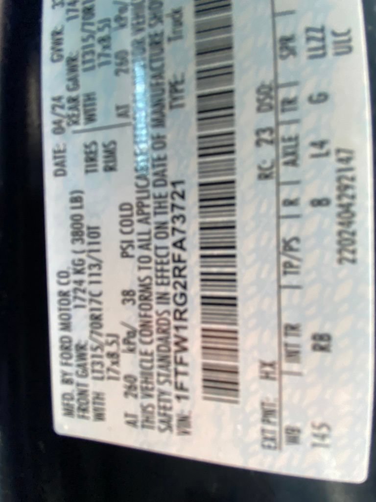 Certified 2024 Ford F150 Raptor AWD/4WD image 31