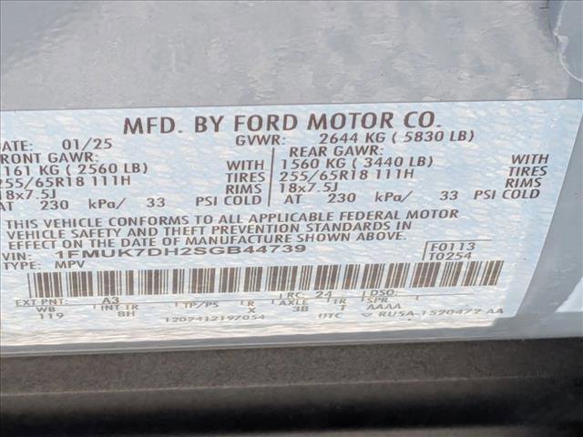 Certified 2025 Ford Explorer Active RWD image 24