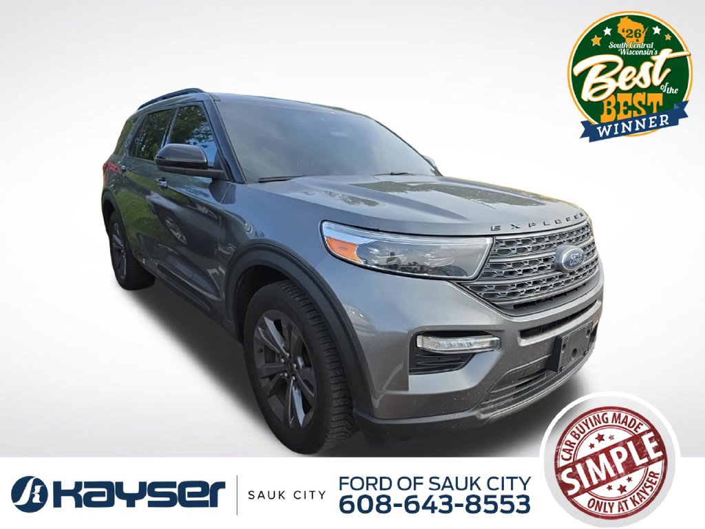 Certified 2022 Ford Explorer XLT w/ Equipment Group 202A AWD/4WD image 1